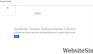 dreamlookup.com Screenshot