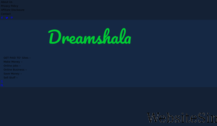 dreamshala.com Screenshot