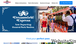 dreamworld.com.au Screenshot