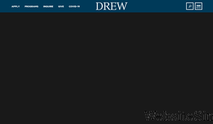 drew.edu Screenshot
