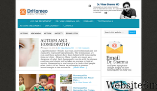 drhomeo.com Screenshot