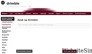 drimble.nl Screenshot