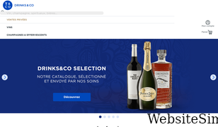 drinksco.fr Screenshot