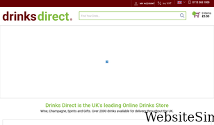 drinksdirect.com Screenshot