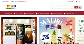 drinksupermarket.com Screenshot