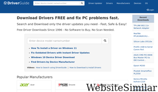 driverguide.com Screenshot