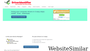 driveridentifier.com Screenshot