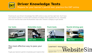 driverknowledgetests.com Screenshot