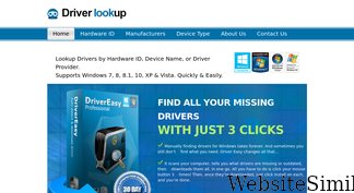 driverlookup.com Screenshot