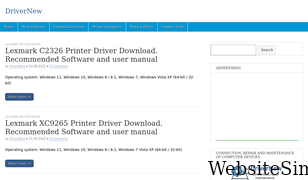 drivernew.com Screenshot