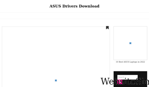drivers-asus.com Screenshot