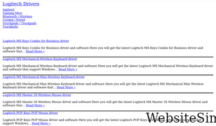 drivers-logitech.com Screenshot