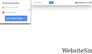 drivingdirectionsab.com Screenshot