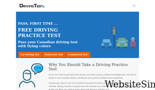 drivingtest.ca Screenshot
