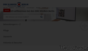 drk-kliniken-berlin.de Screenshot