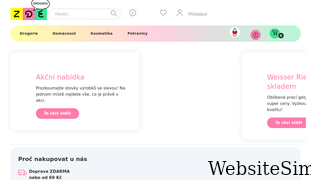 drogeriezde.cz Screenshot