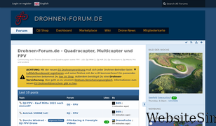 drohnen-forum.de Screenshot
