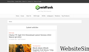 droidfunk.com Screenshot