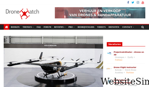 dronewatch.nl Screenshot