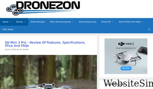 dronezon.com Screenshot