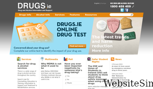 drugs.ie Screenshot