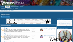 drugsforum.nl Screenshot