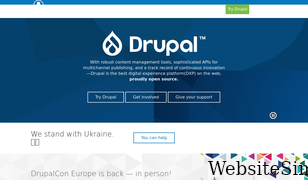 drupal.org Screenshot