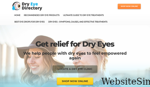 dryeyedirectory.com Screenshot