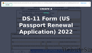 ds11-form-online.com Screenshot