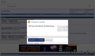 dslr-forum.de Screenshot