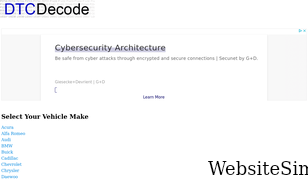 dtcdecode.com Screenshot