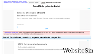 dubaifaqs.com Screenshot