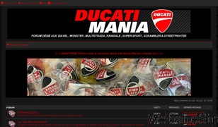 ducati-mania.com Screenshot