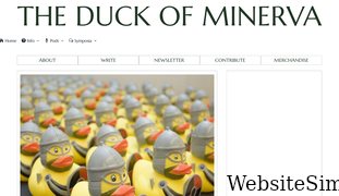duckofminerva.com Screenshot