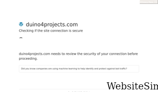 duino4projects.com Screenshot