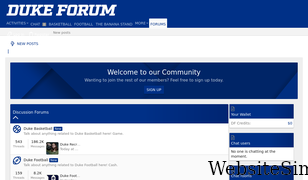duke-forum.com Screenshot