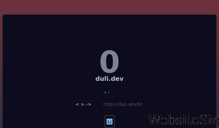 duli.dev Screenshot