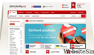 dumknihy.cz Screenshot