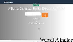 dumpsters.com Screenshot