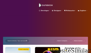 dunebook.com Screenshot