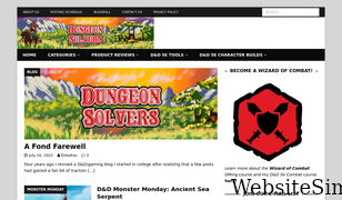 dungeonsolvers.com Screenshot