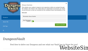 dungeonvault.com Screenshot