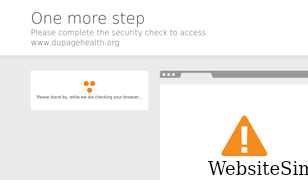 dupagehealth.org Screenshot