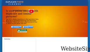 duplicatephotocleaner.com Screenshot
