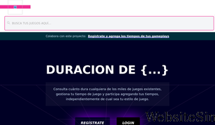 duracionde.com Screenshot