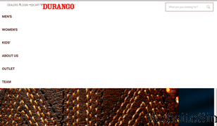 durangoboots.com Screenshot