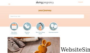 duringpregnancy.com Screenshot