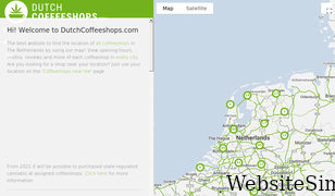 dutchcoffeeshops.com Screenshot