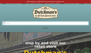 dutchmansstore.com Screenshot