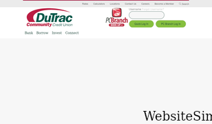 dutrac.org Screenshot